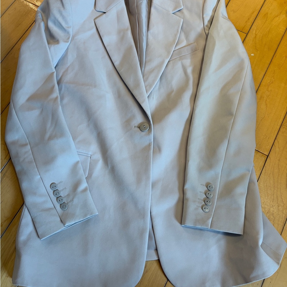 Women’s oversized beige Blazer Retrod size small